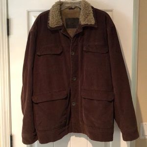 Kirra XL Men’s Corduroy Jacket Brown